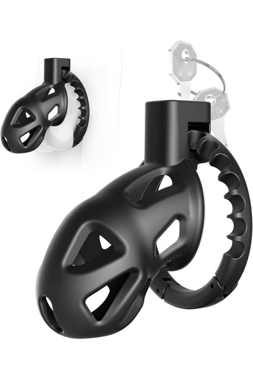 8-Size Adjustable Male Chastity Cage Set